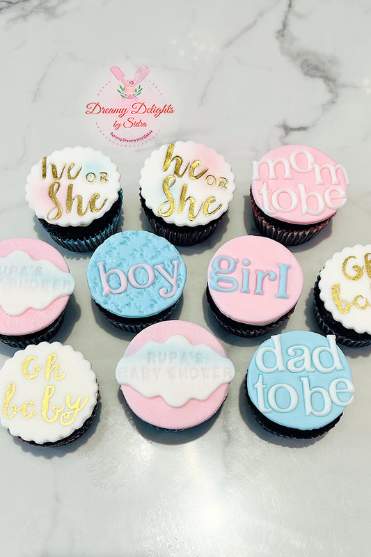 Baby Shower Cupcakes 2