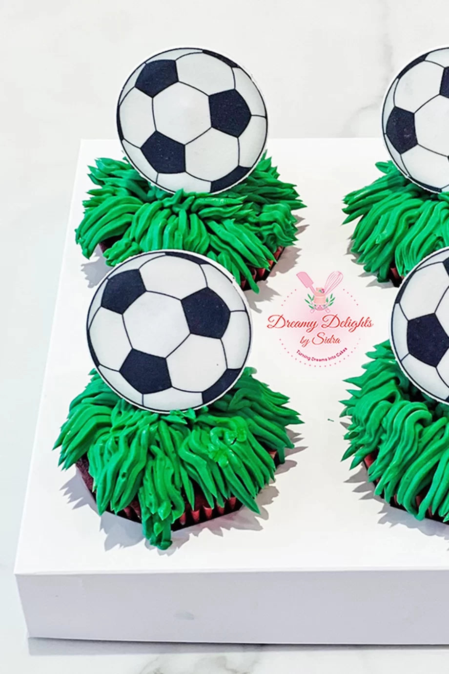 FootBall Cupcakes