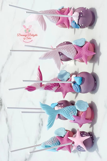 Mermaid Cakepops