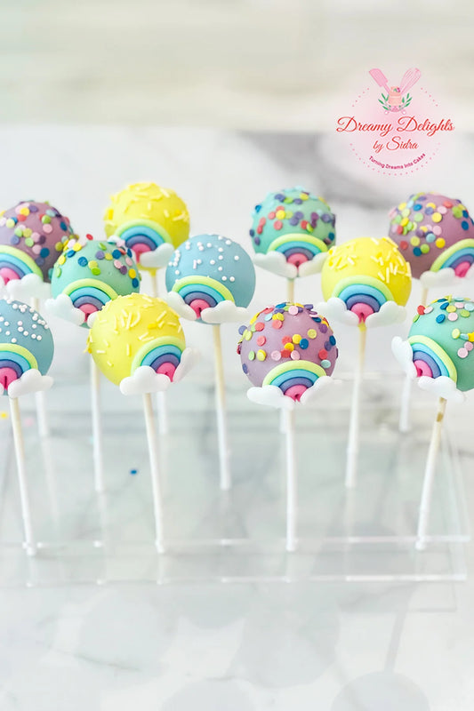 Rainbow Cakepops