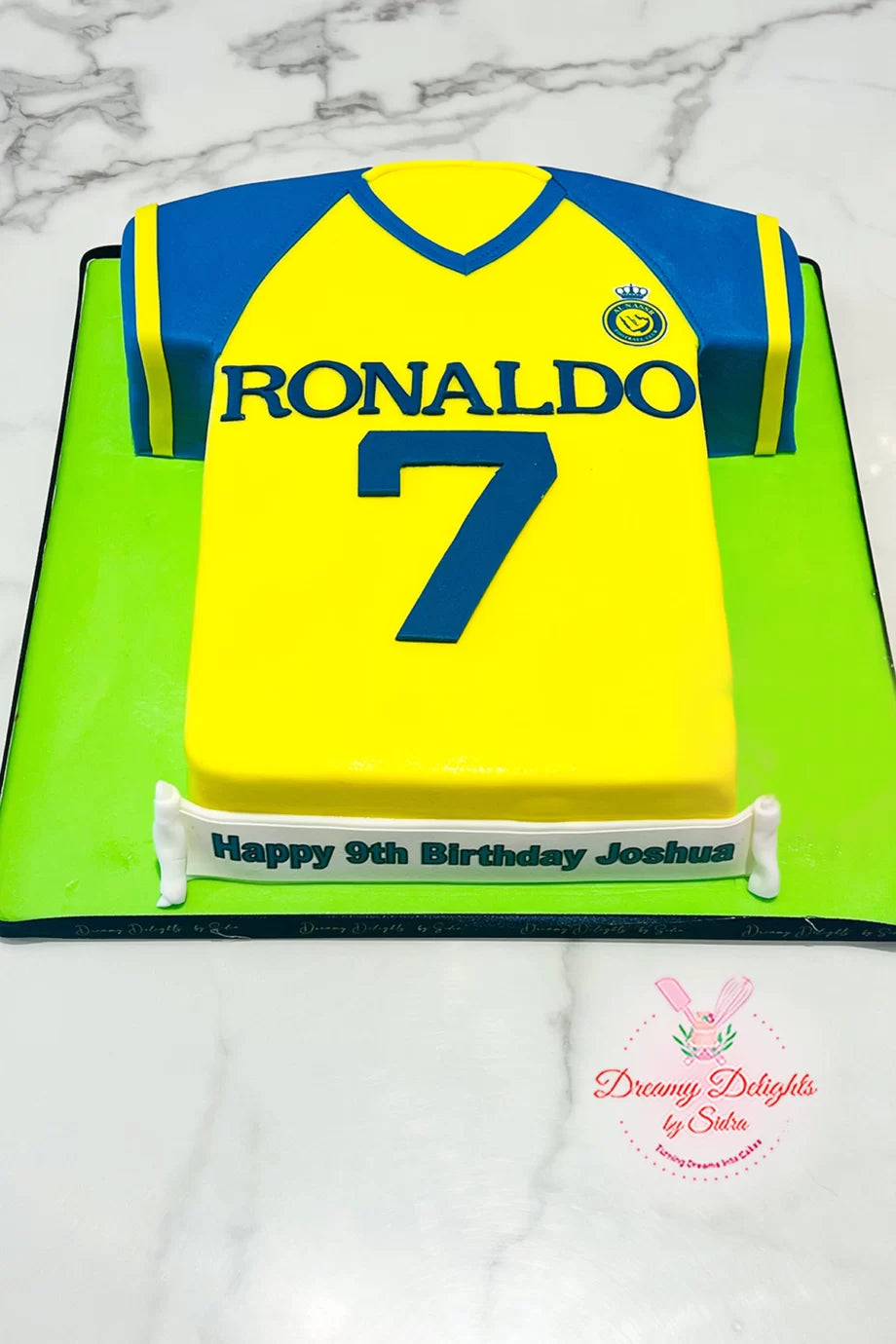 Ronaldo Shirt Cake