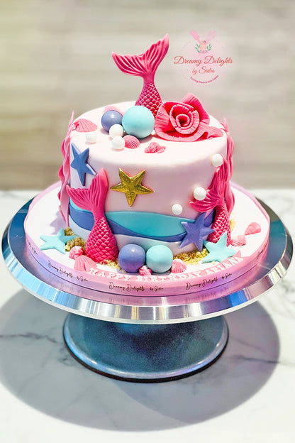 Mermaid Tails Cake