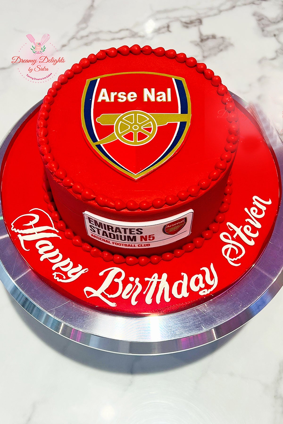 Arsenal Cake