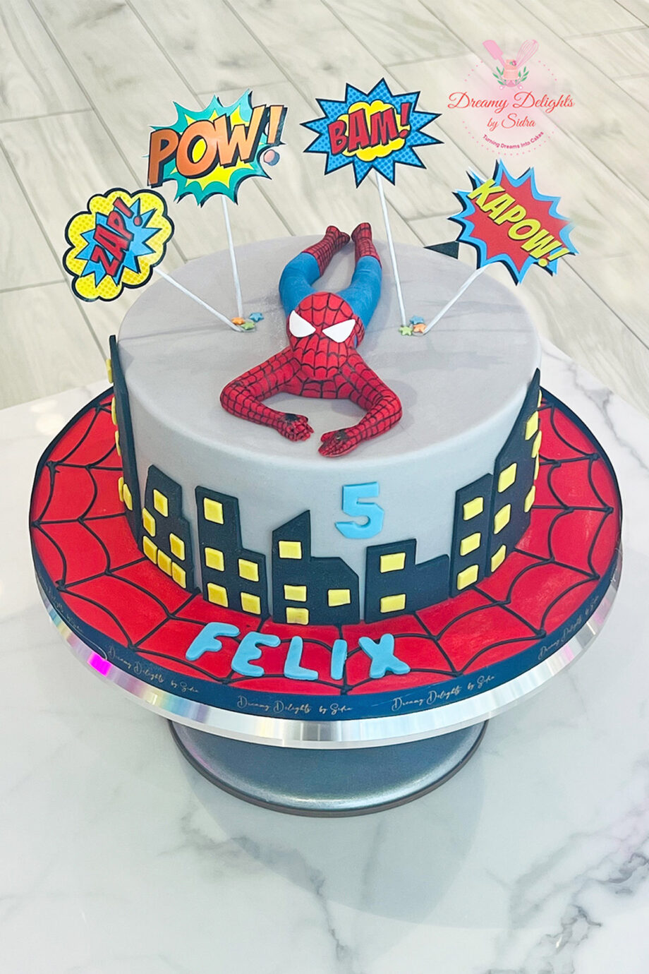 Spider Man Cake 4