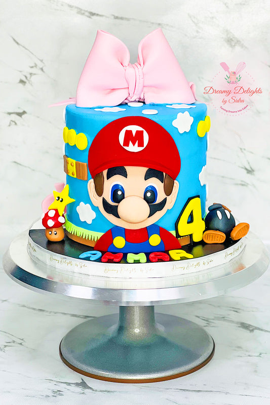 Super Mario/LolDoll Cake