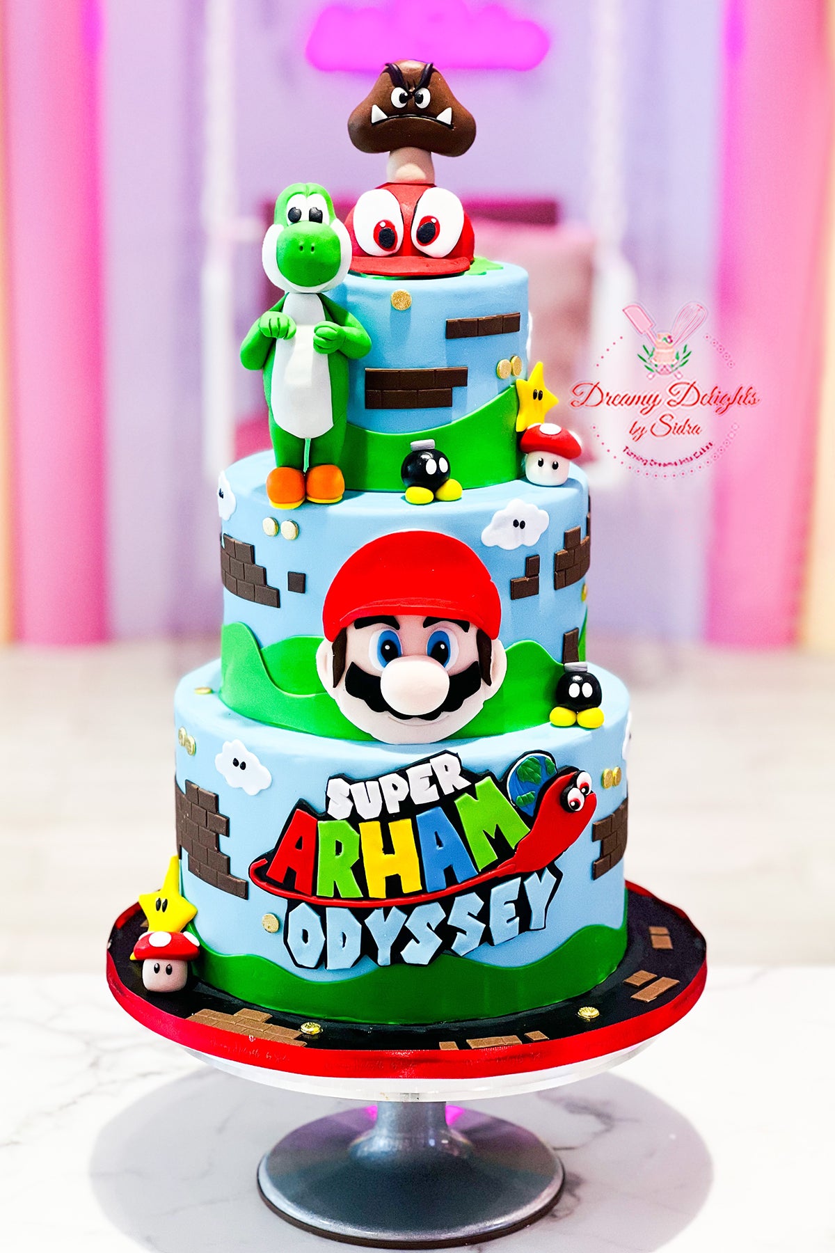 Super Mario Cake 3