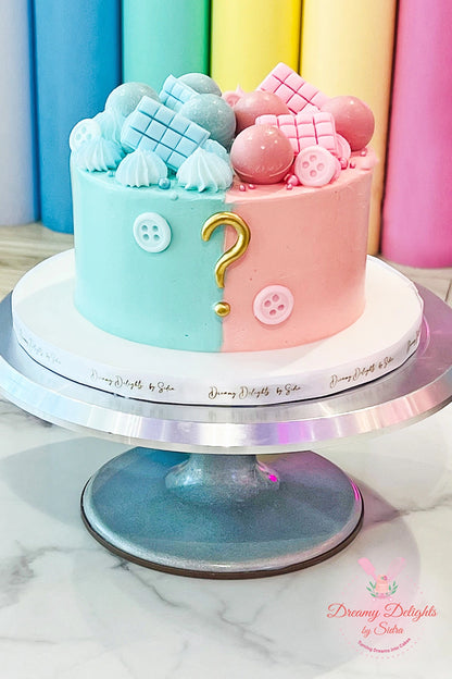 Gender Reveal Cake