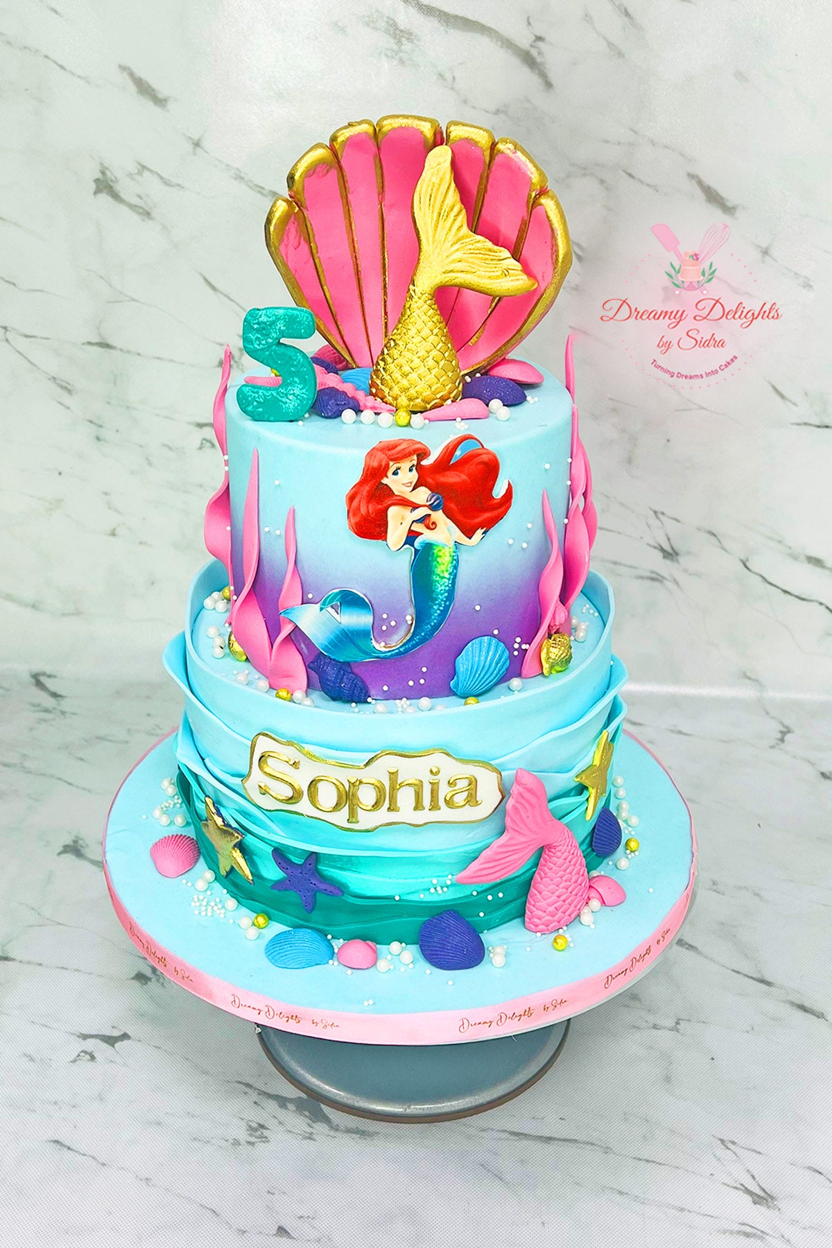 Mermaid cake 7