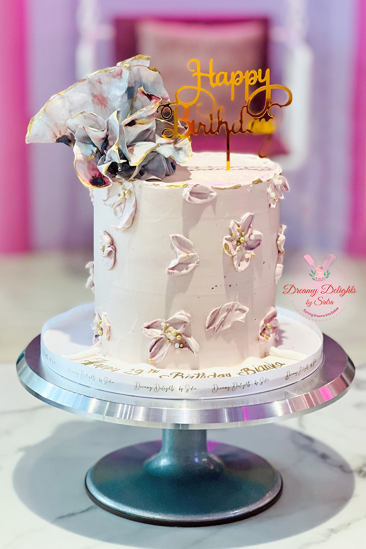 Buttercream Flower Cake