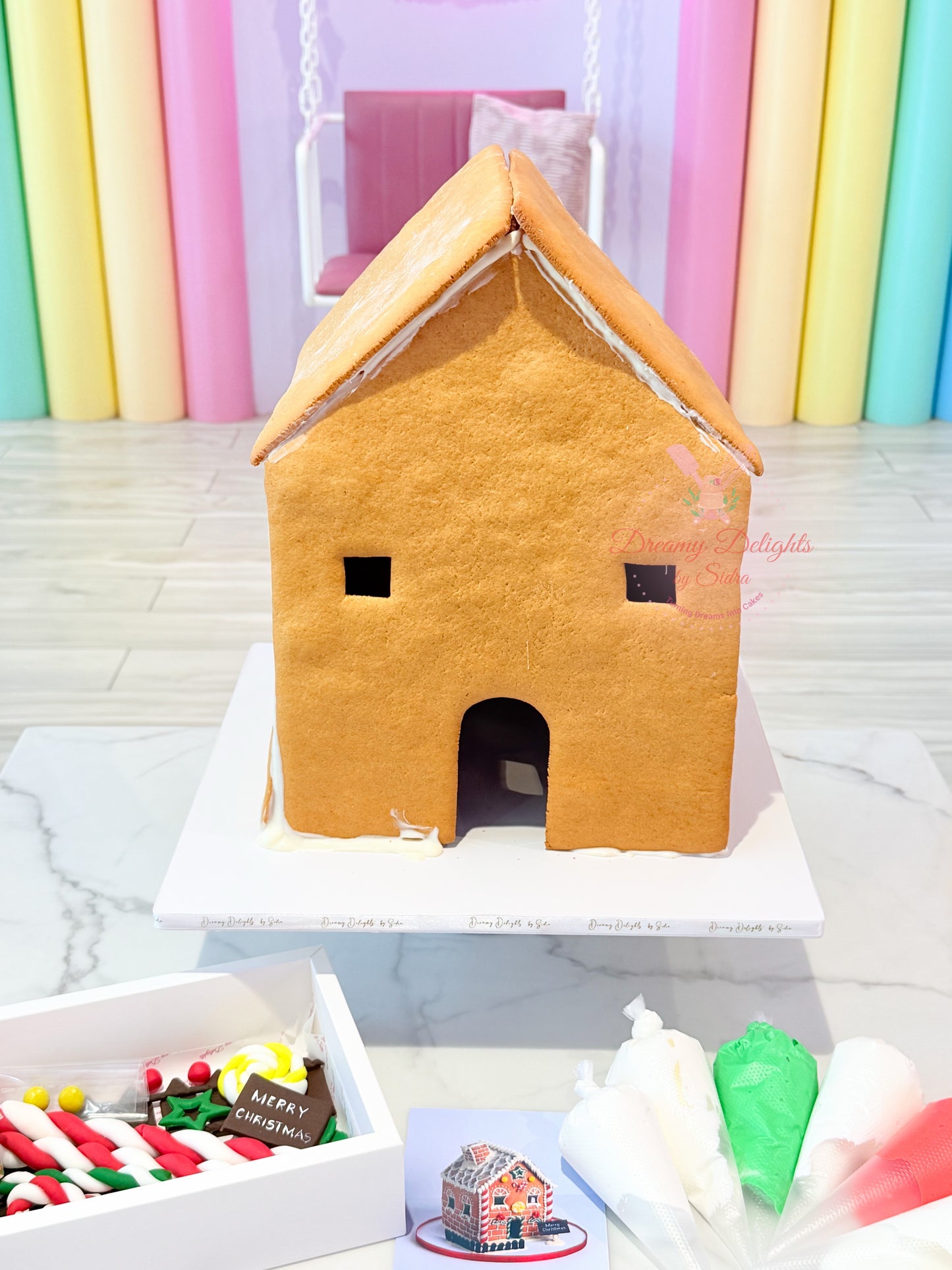 DIY Gingerbread House Decorating Kit