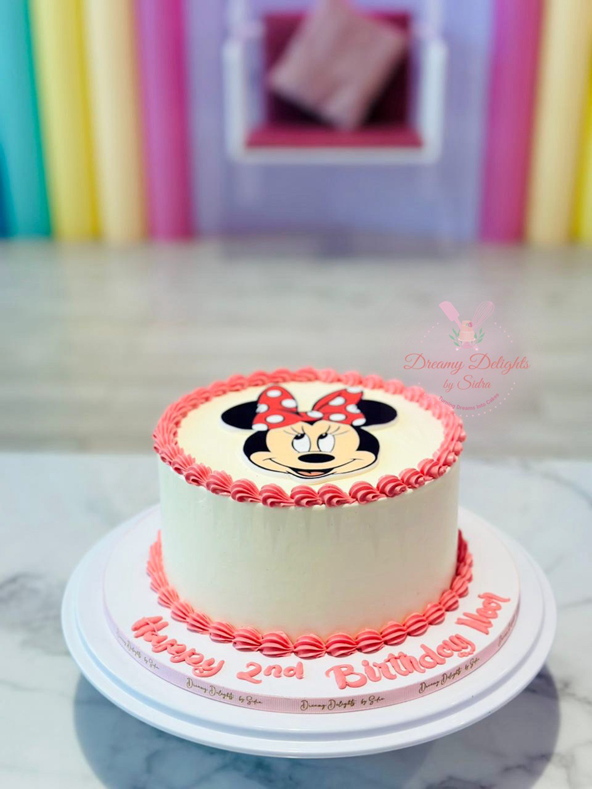 Minnie Mouse Cake 7