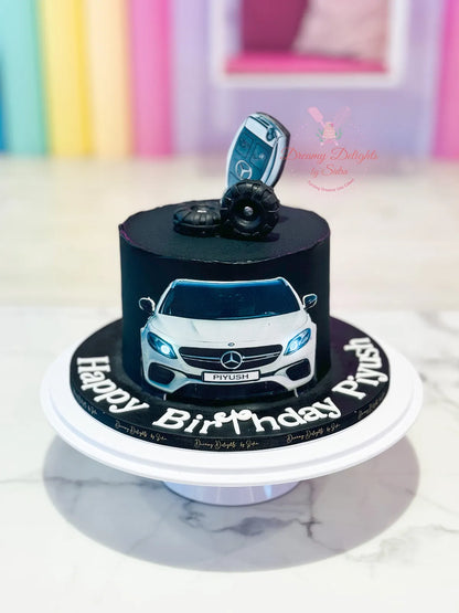 Mercedes Car Cake