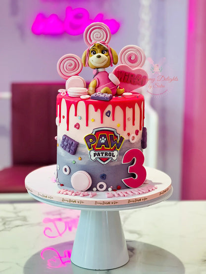 Paw Patrol Skye Cake