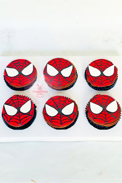 Spider-Man Cupcakes