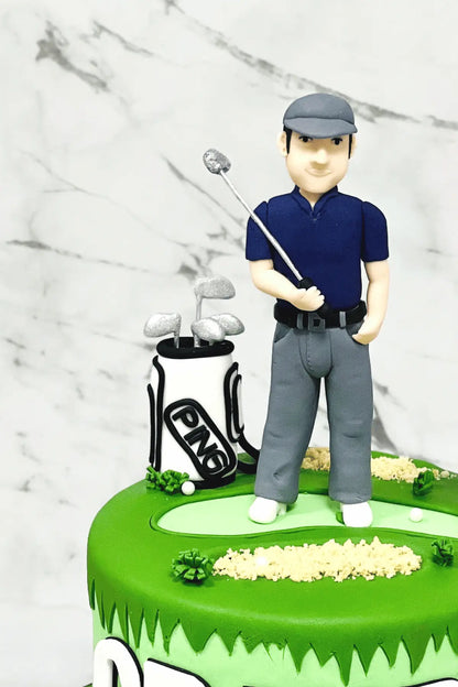 Grandpa Golf Cake