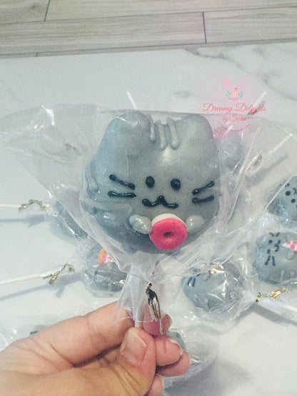 Pushin Cat Cakepops