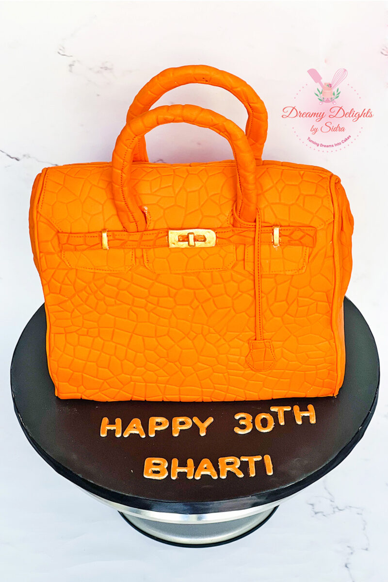 Hermes Bag Cake – DreamyDelightsBySidra