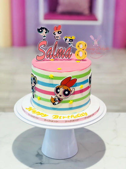 Power Puff Girls Cake