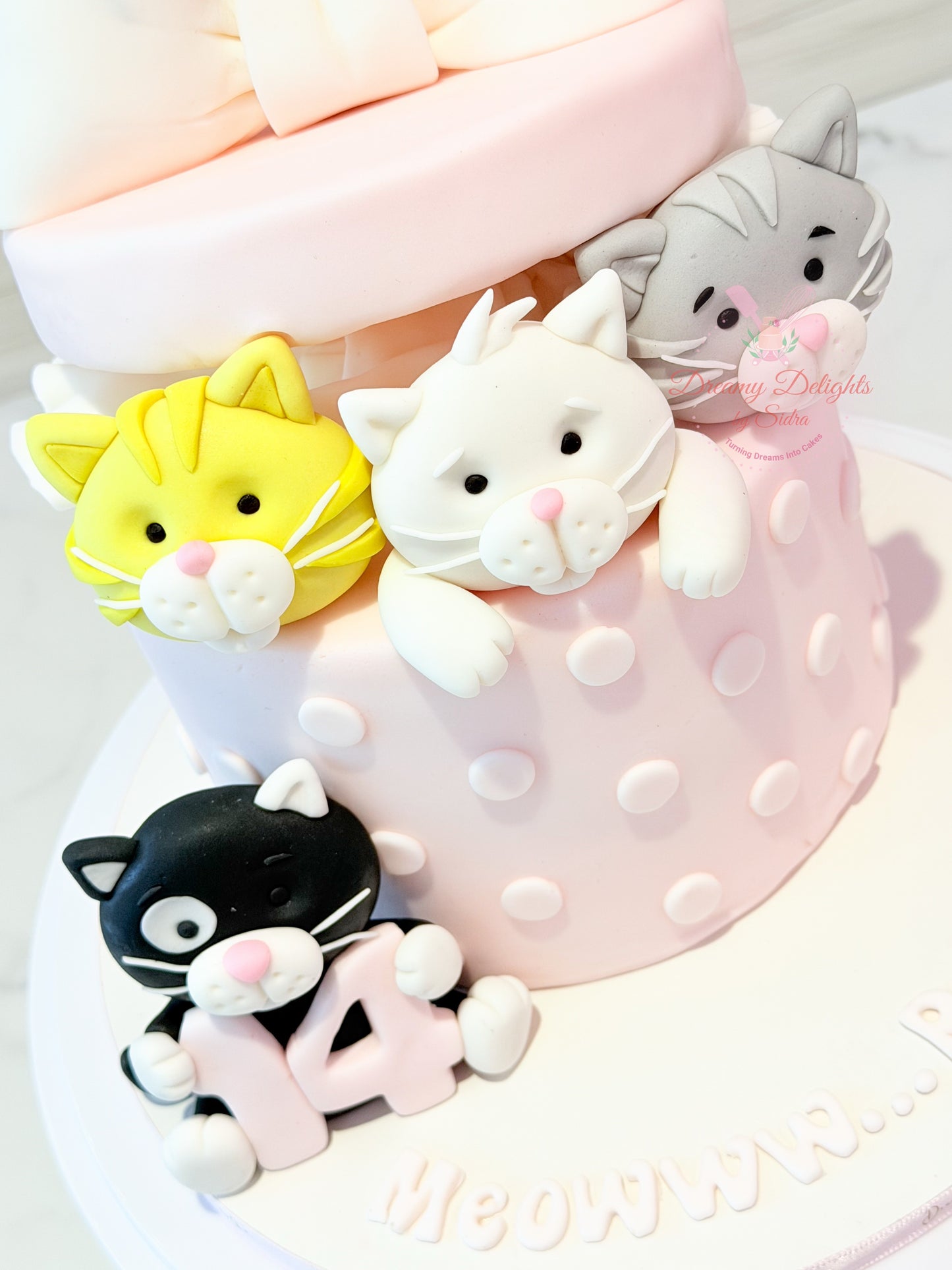 Cats in a Box Cake