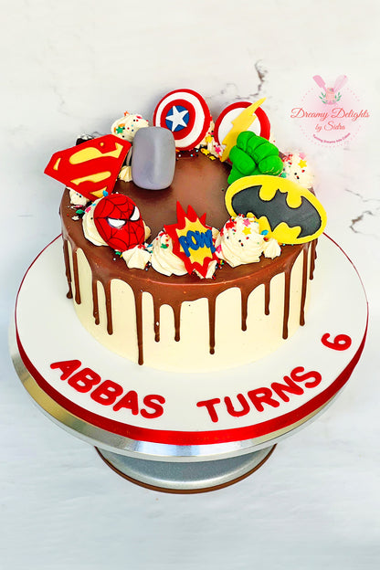 Superhero Cake 4