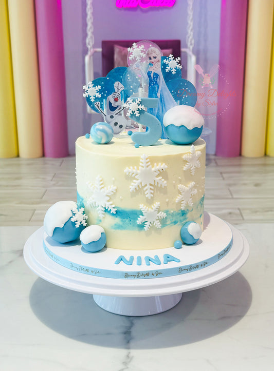 Cute Elsa Cake