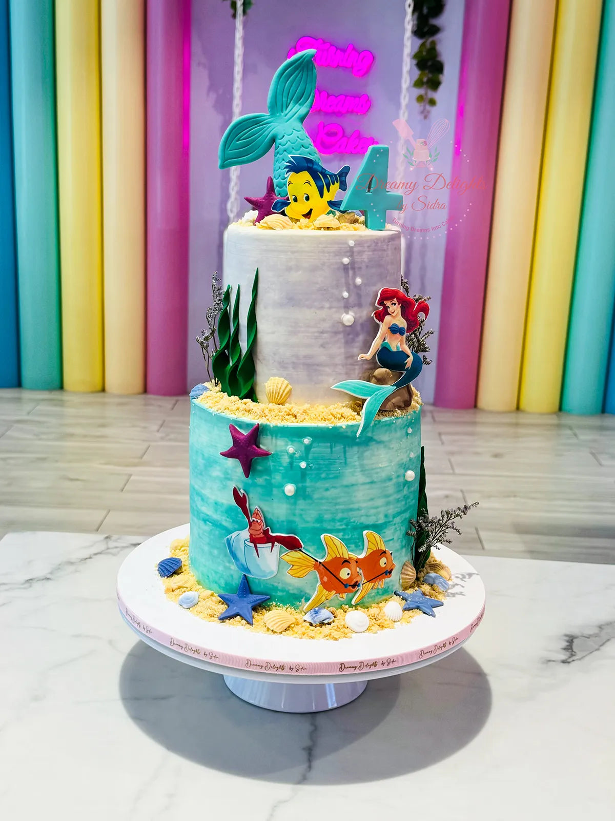 Ariel Cake