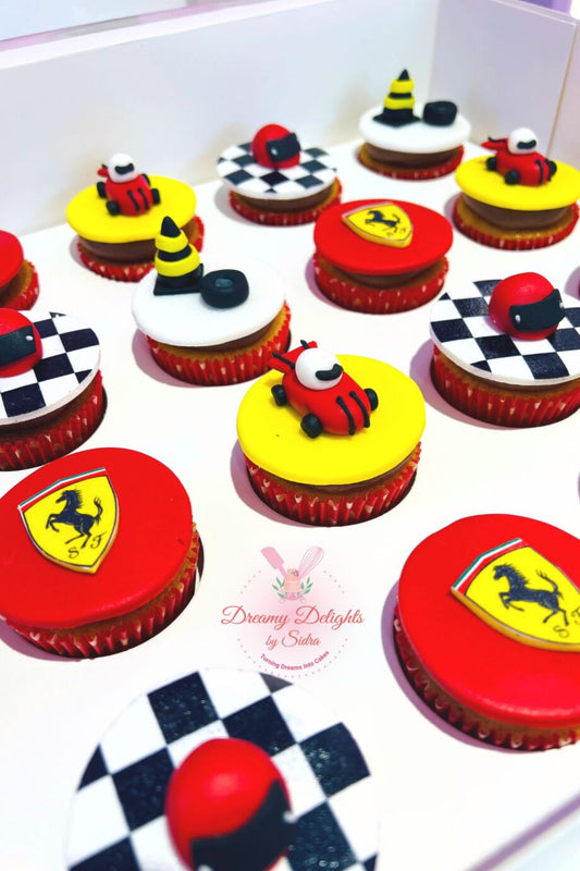 Ferrari Cupcakes