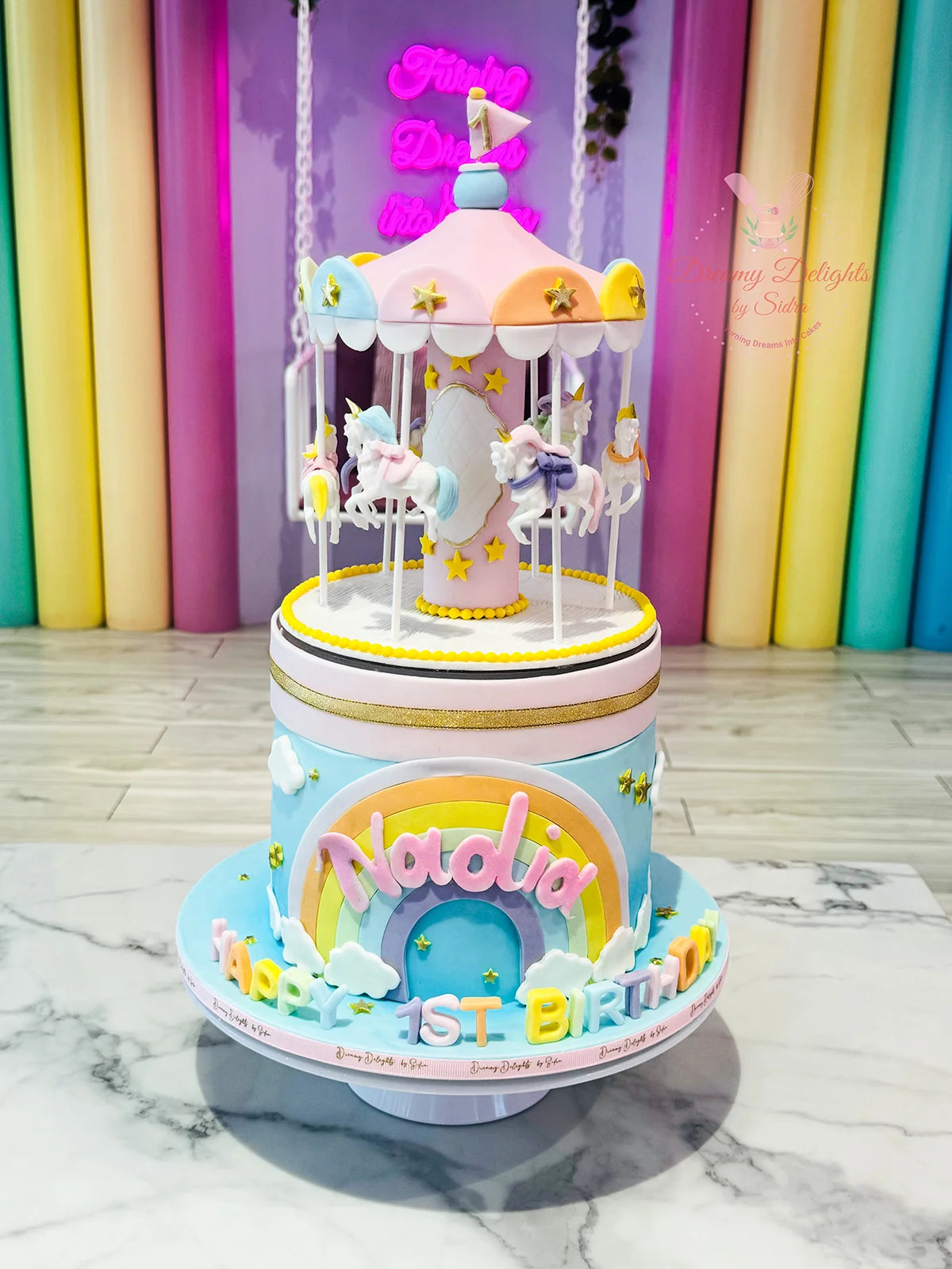 Carousel Cake 2