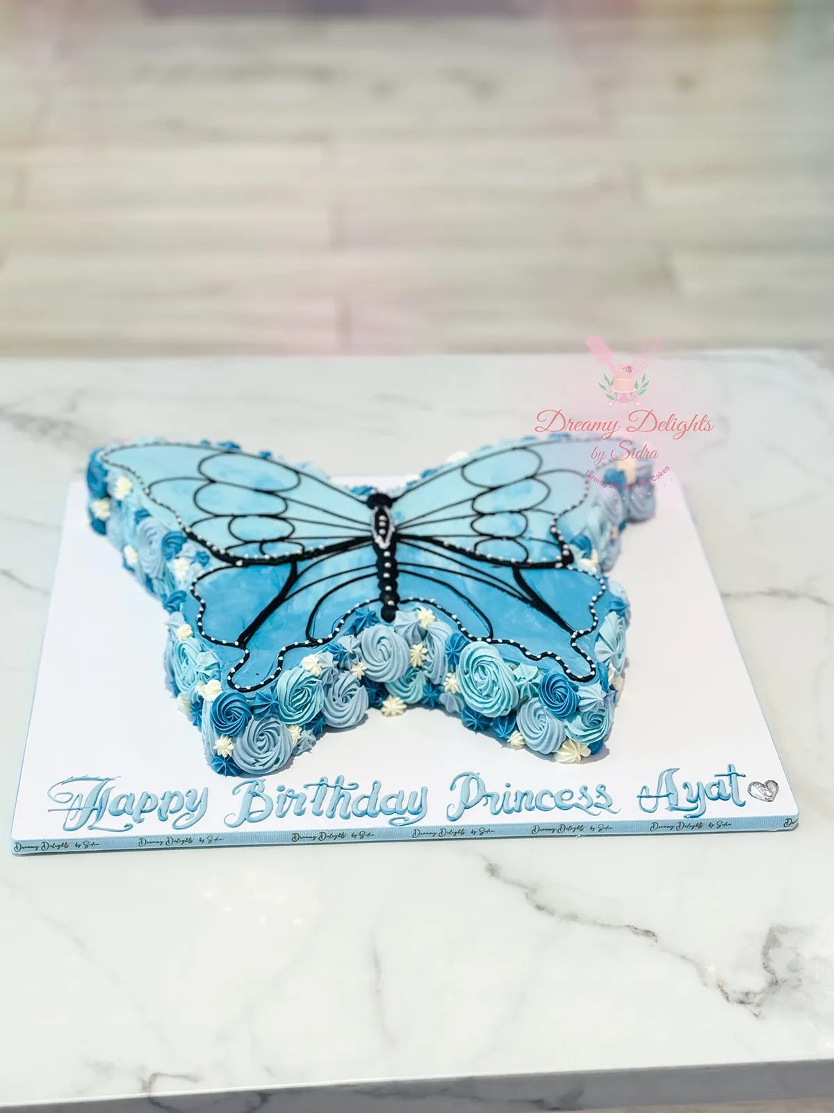 Butterfly Shape Cake