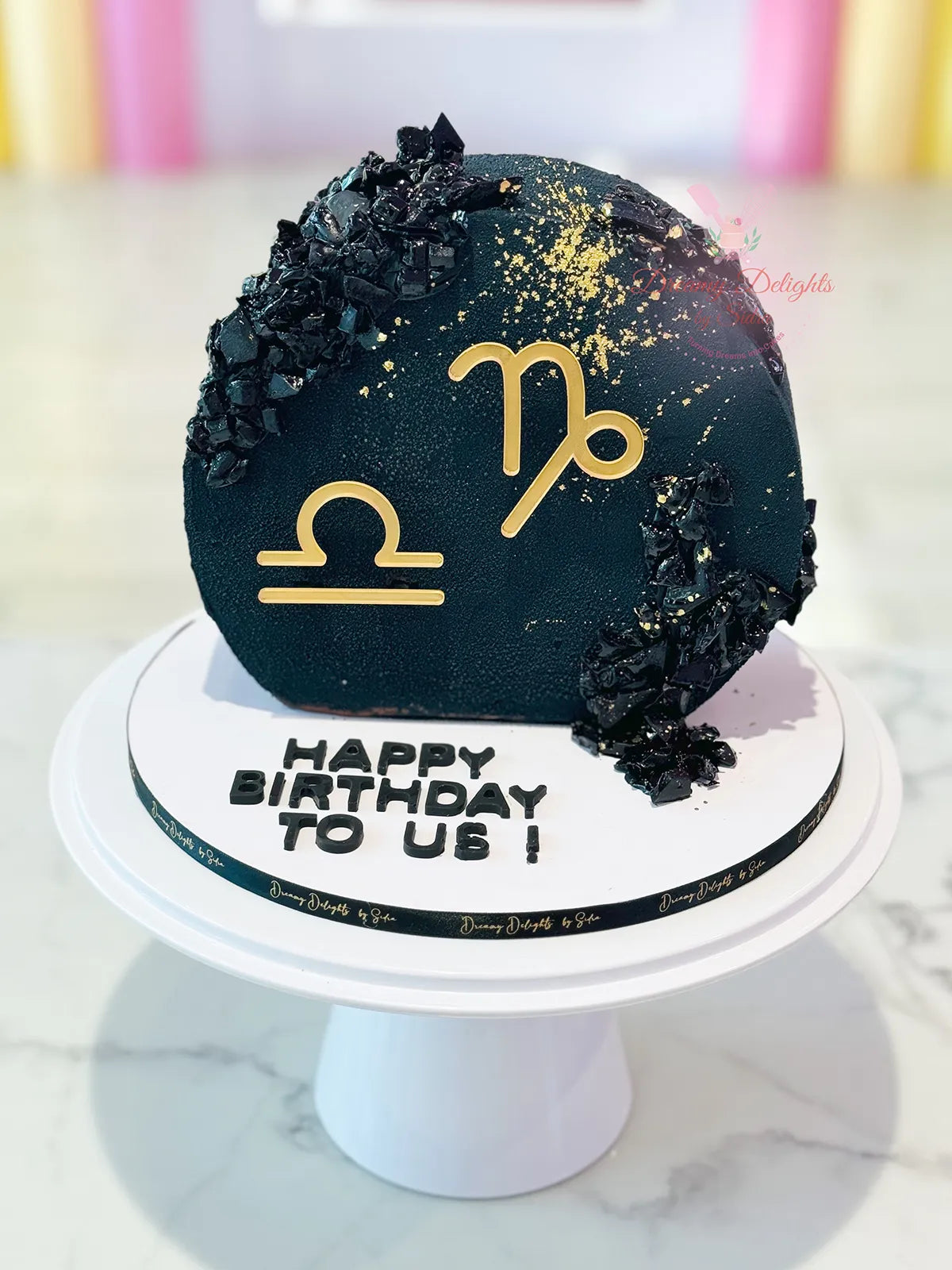 Zodiac Anniversary Cake