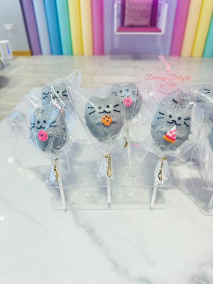 Pushin Cat Cakepops