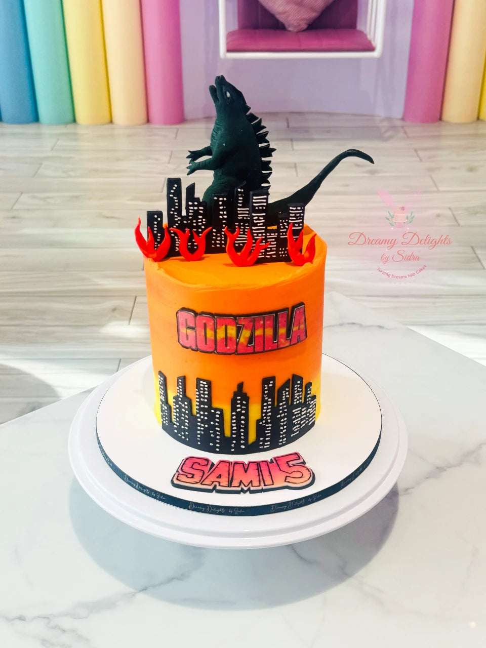 Godzilla Cake