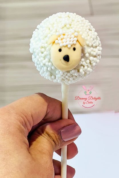 Sheep Cakepops