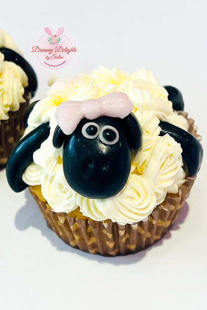 Sheep Cupcakes