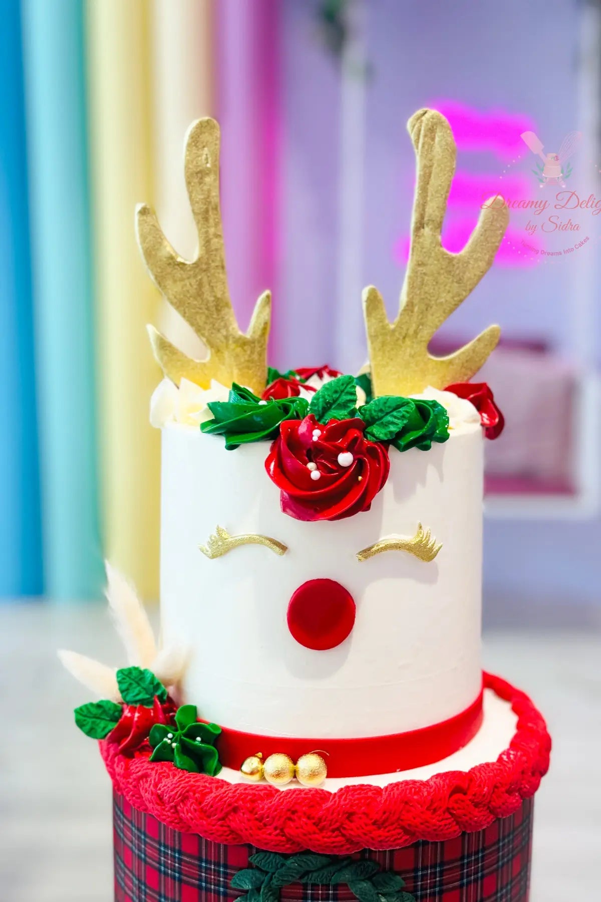 Rudolph Christmas Cake