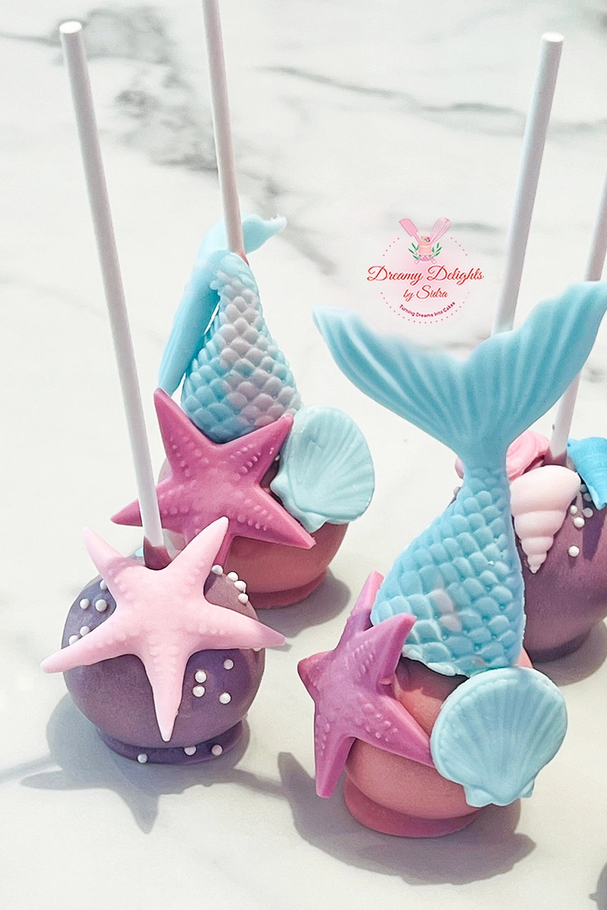 Mermaid Cakepops