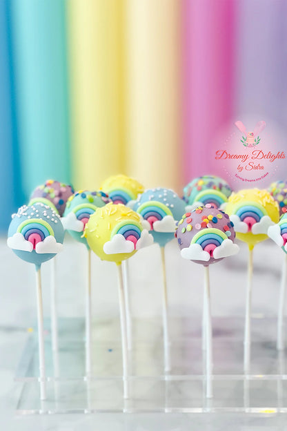 Rainbow Cakepops