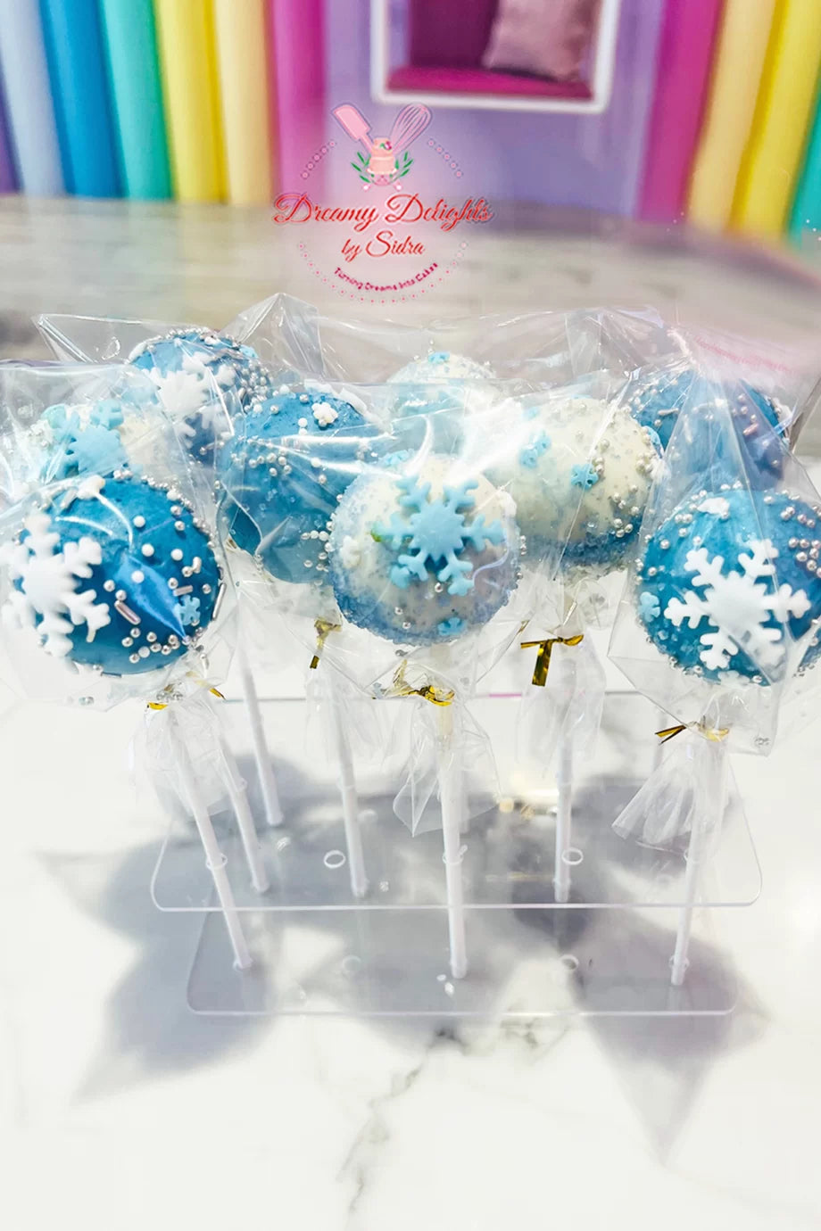 Frozen Theme Cakepops