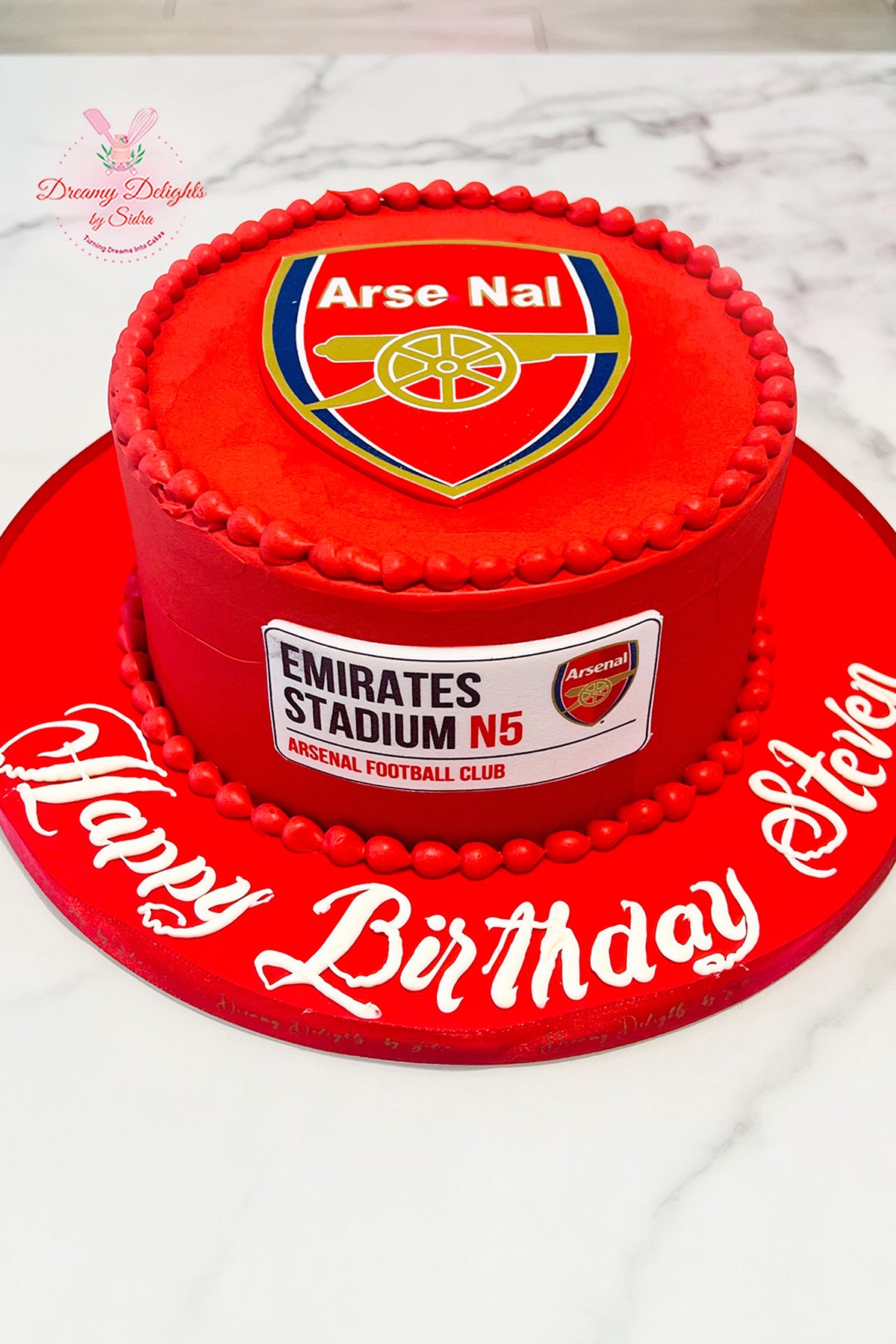 Arsenal Cake