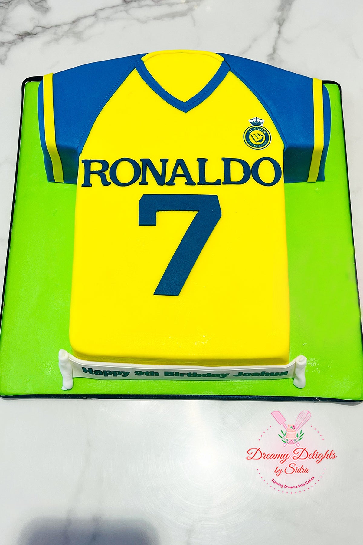 Ronaldo Shirt Cake