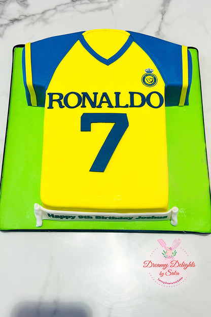 Ronaldo Shirt Cake