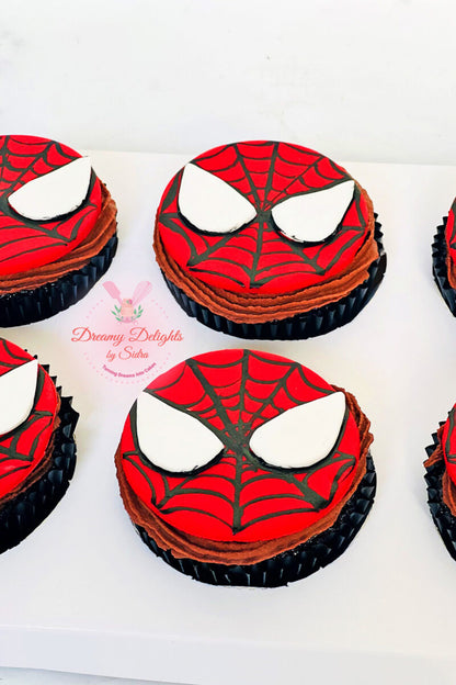 Spider-Man Cupcakes