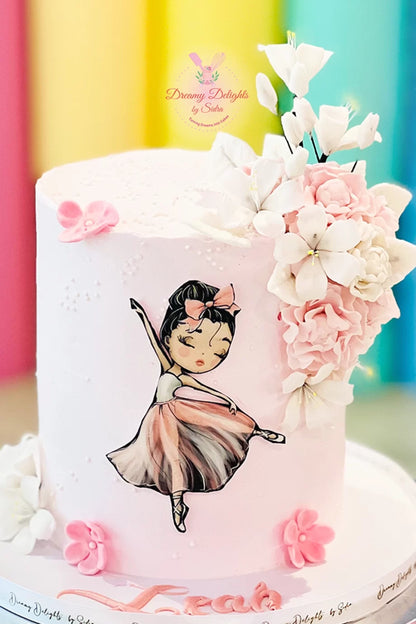 Ballerina Cake