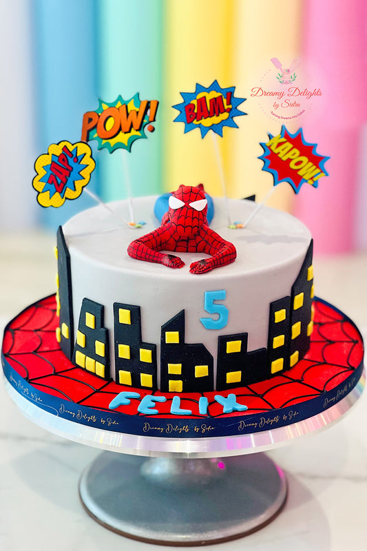 Spider Man Cake 4