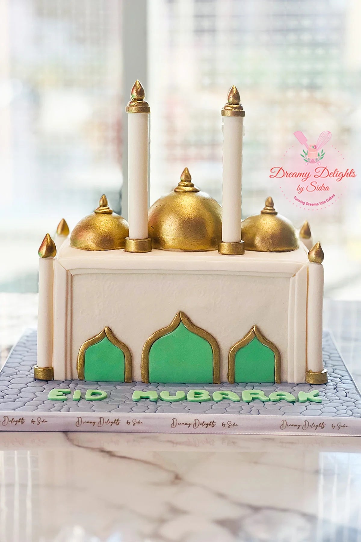 Mosque Cake Eid Mosque Cake – Best Ramadan Cake in Dubai – DreamyDelightsBySidra