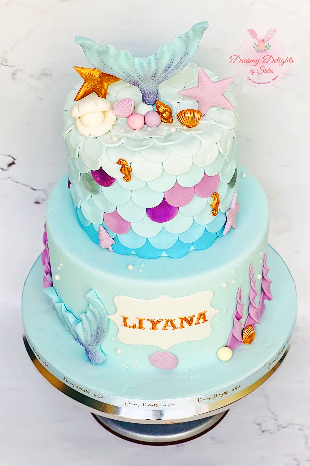 Mermaid Cake 4