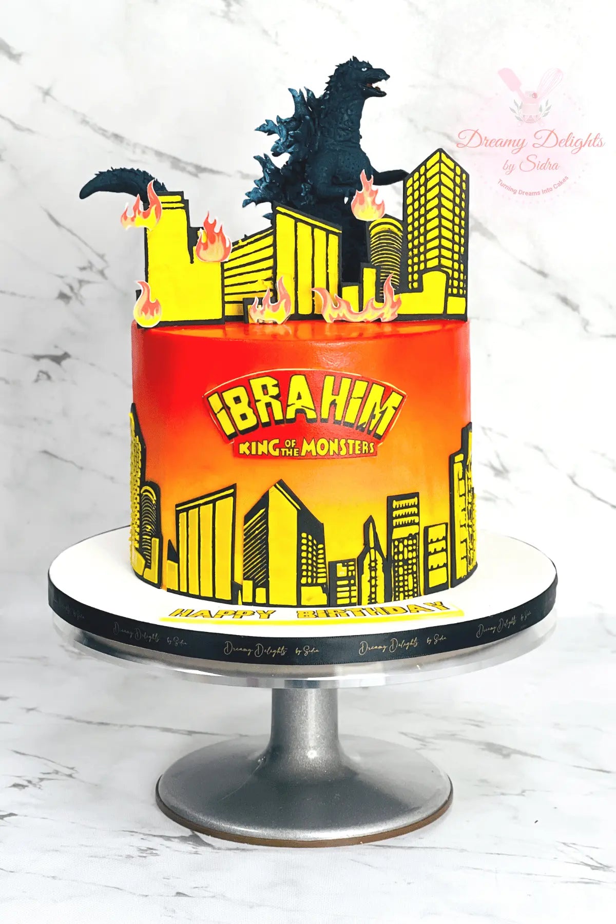 Godzilla Cake 2