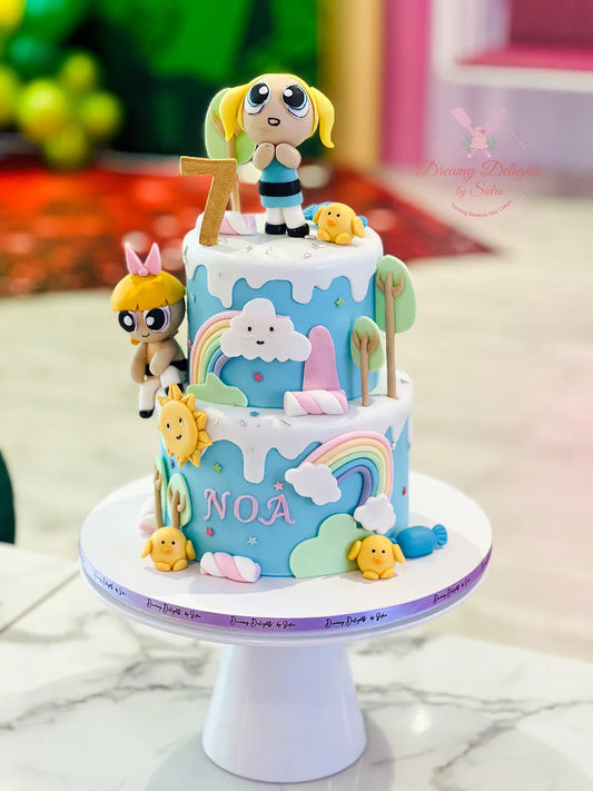 Power Puff Girls Cake 2