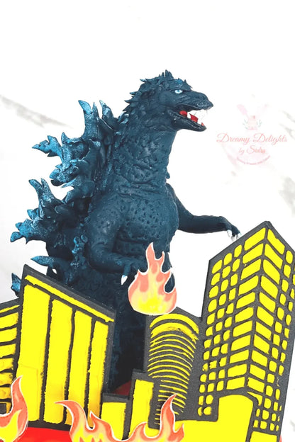 Godzilla Cake 2