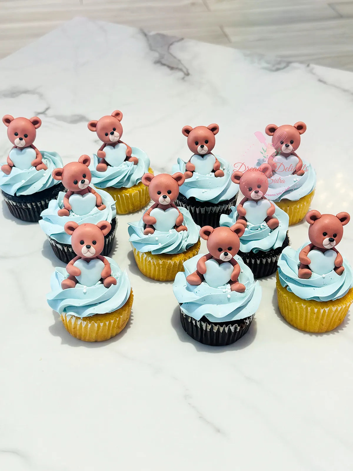 Teddy Cupcakes 2